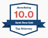 Sarah Gold's Attorney Avvo Score
